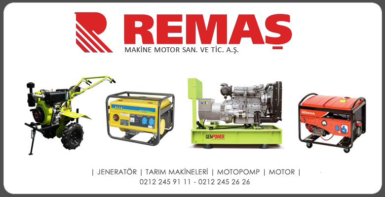 Remas Makine Honda Jeneratr Hizmetleri